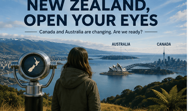 New Zealand, Open Your Eyes: Canada and Australia Are Changing — Are We Ready?