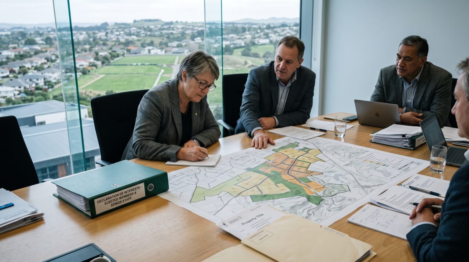 Officials_reviewing_zoning_map