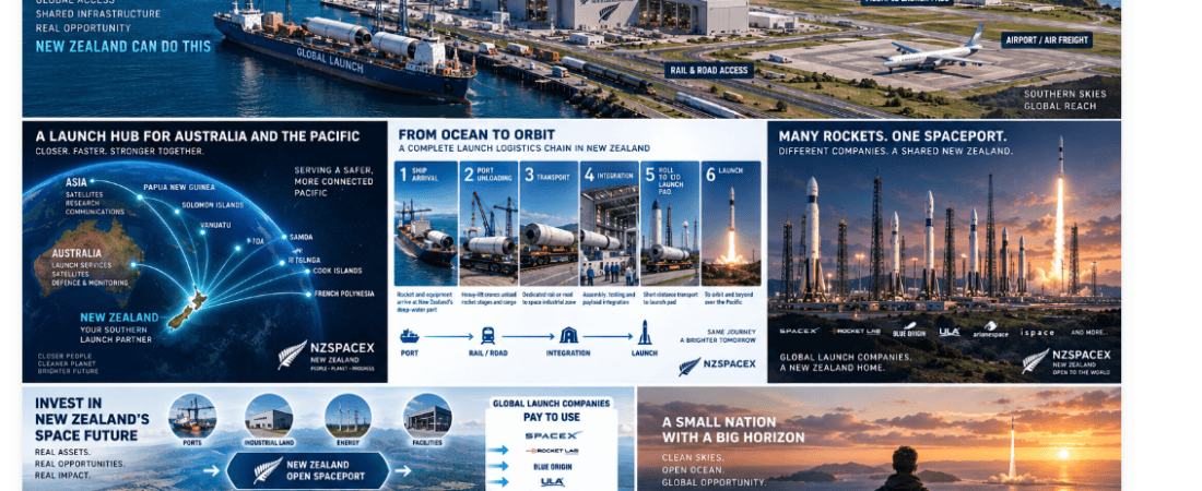 NEW ZEALAND CAN BECOME THE PLACE WHERE THE WORLD LAUNCHES